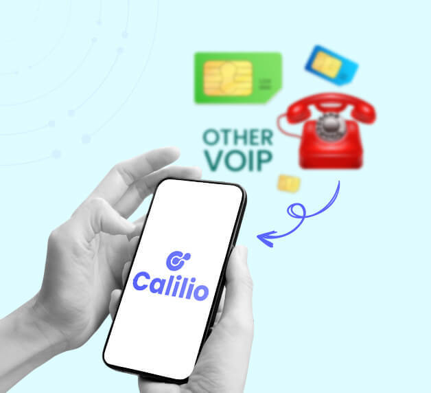 Calilio mobile app
