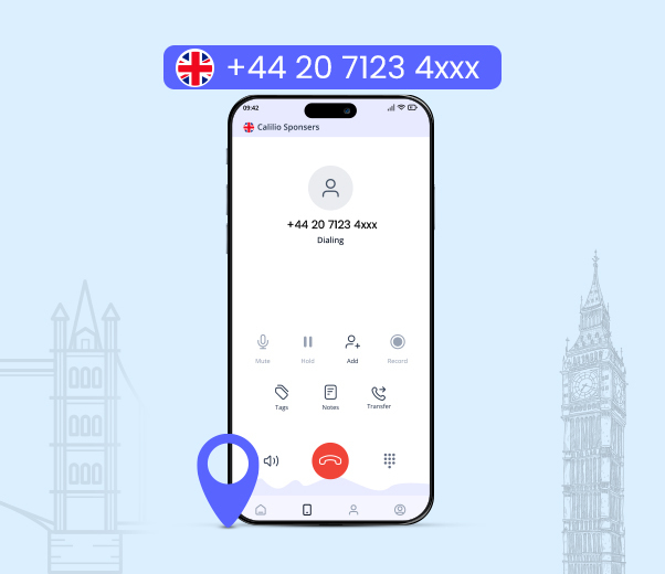 UK local number