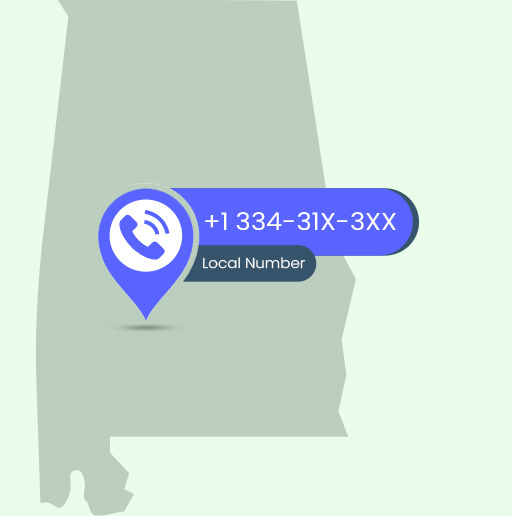 Alabama local phone number for local business presence
