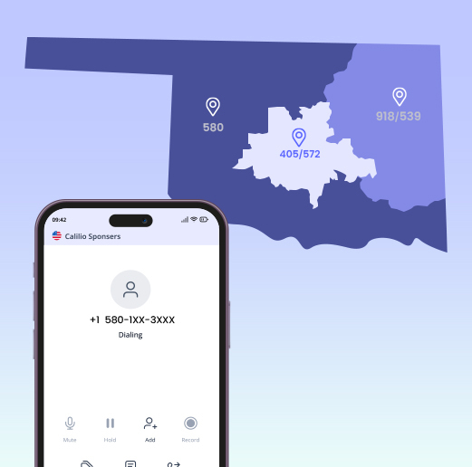 Get Oklahoma Phone Numbers Local Area Codes 405, 539, 572, 580 & 918