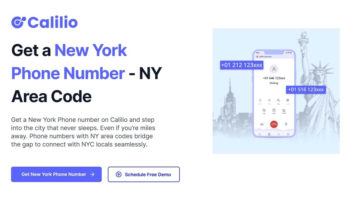 Get a New York Phone Number NY Area Code Solutions
